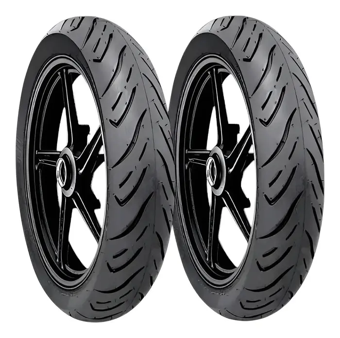 Pneu Technic Sport R 100/80-18 e 80/100-18 Sem Câmara