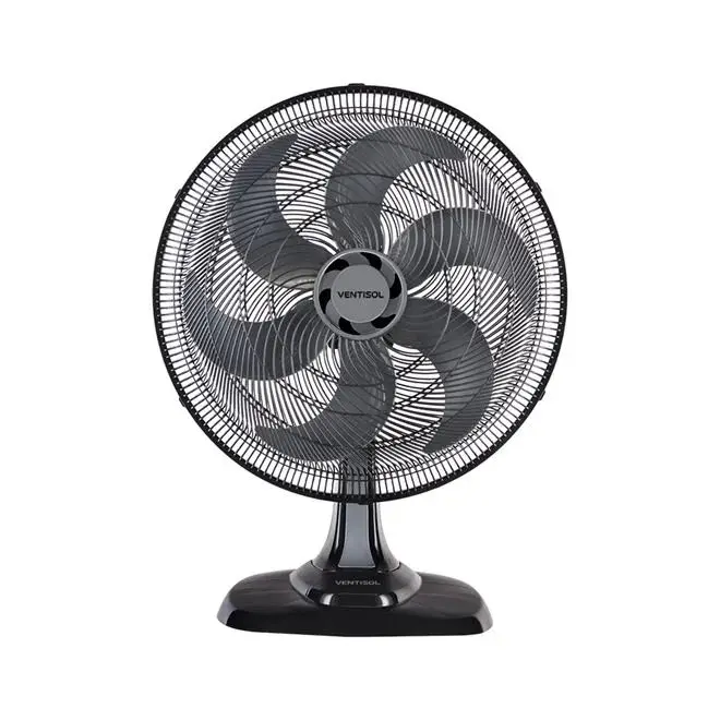 Ventilador de Mesa Ventisol Turbo 50cm Oscilante Preto