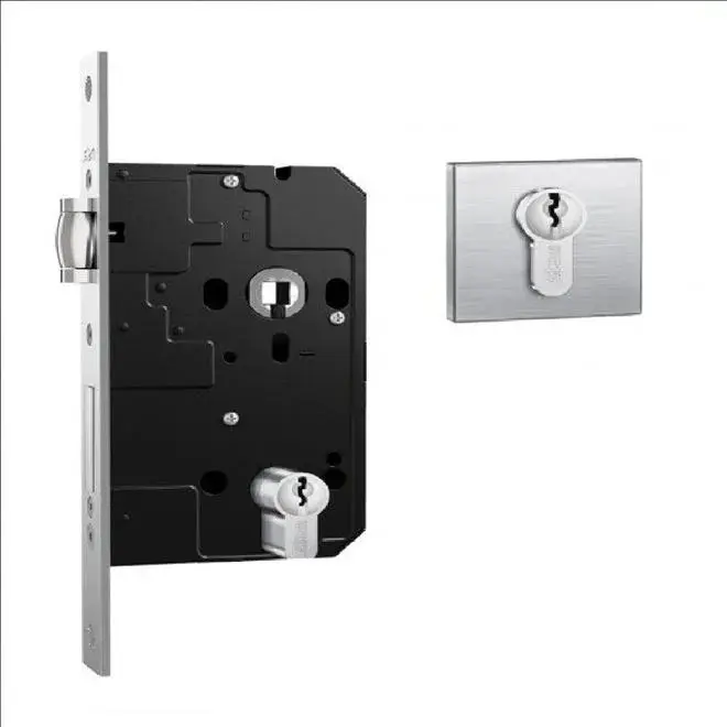 Fechadura Externa Classic 4000 Inox Escovado - STAM