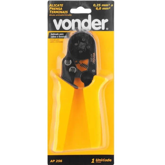 Alicate Crimpador 0,25 – 6mm Vonder