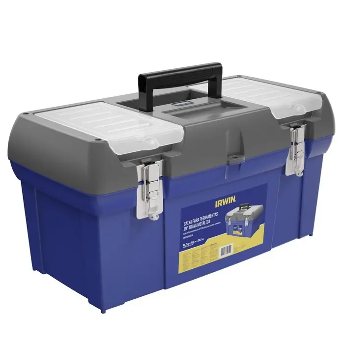 Caixa de Ferramentas com Trava Metálica 19″ Irwin