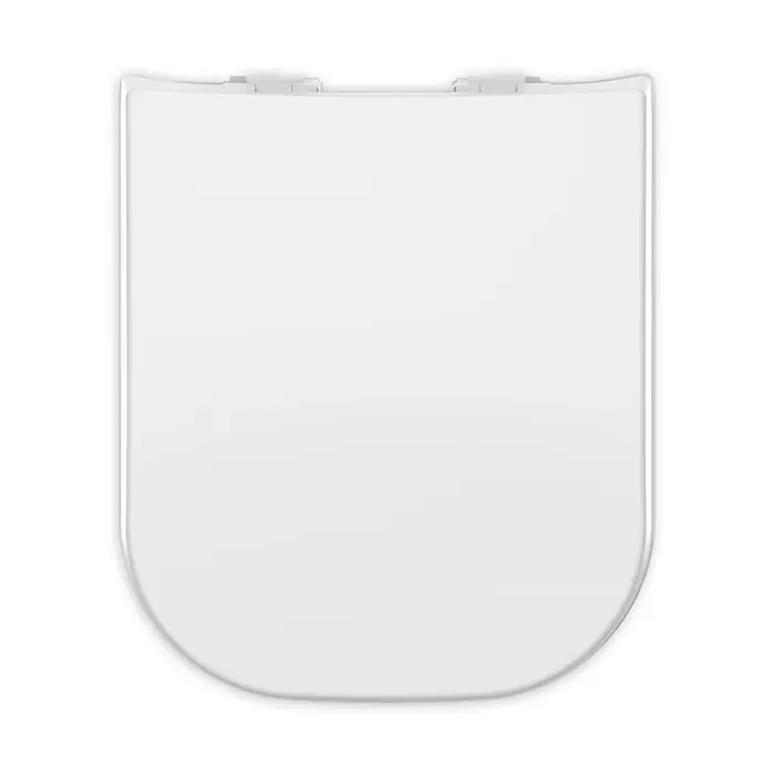 Assento Sanitário Elite SoftClose PP Quadrado Branco